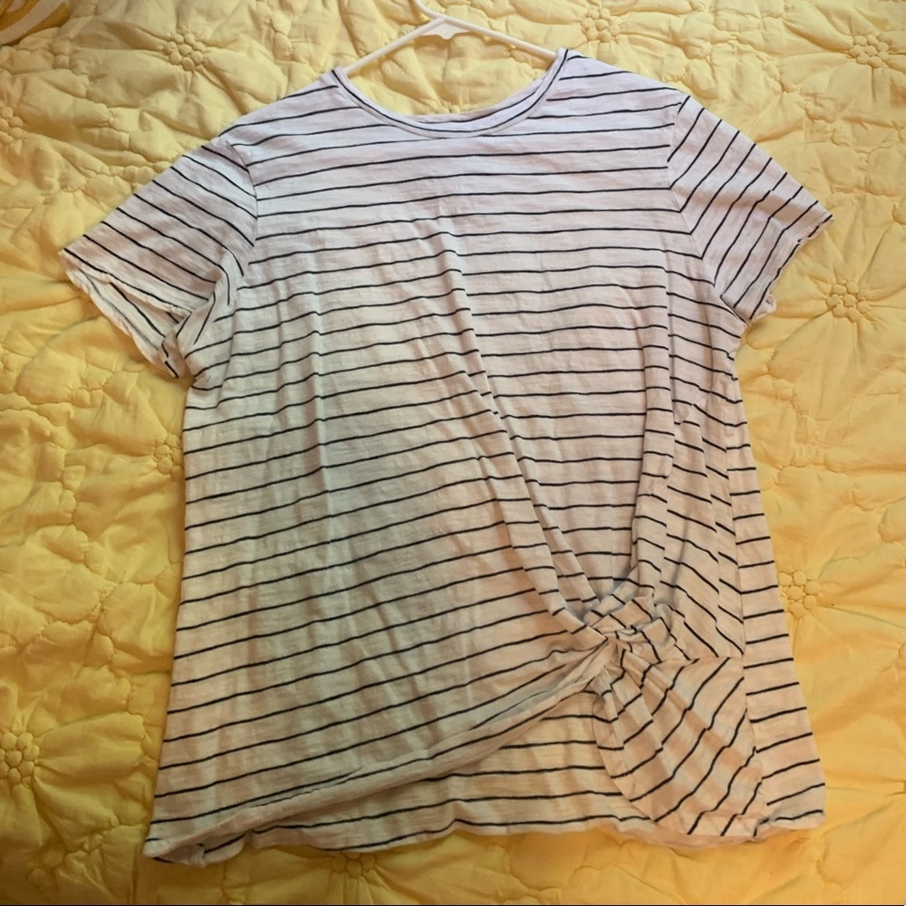 striped top